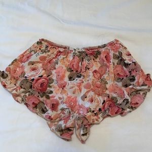 Soft John Galt Floral Shorts